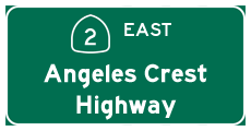Continue east along Angeles Crest Highway
