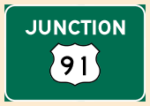 Switch over to Historic U.S. 91