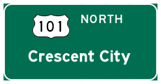 Continue north to Crescent City
