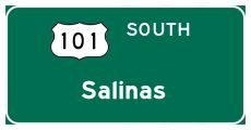 Continue south to Salinas