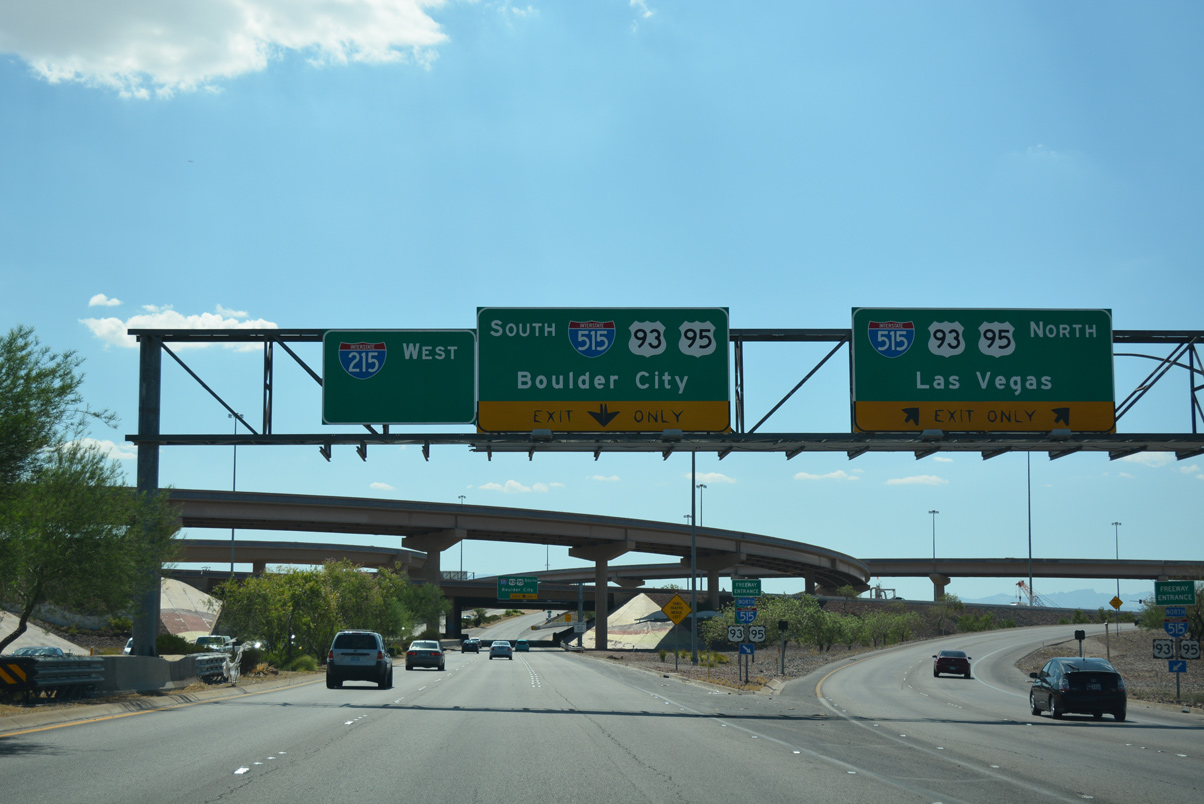 Interstate 215 West Inner Loop Aaroads Nevada