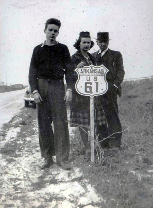 Arkansas U.S. Highway 61 sign.