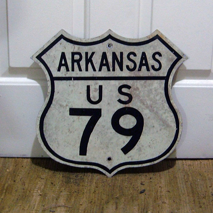 Arkansas U.S. Highway 79 sign.