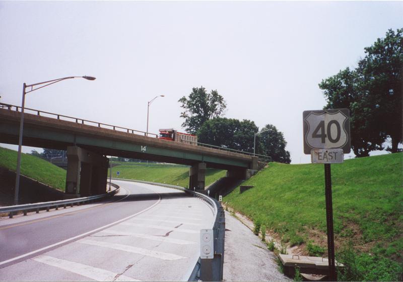 Delaware U.S. Highway 40 sign.