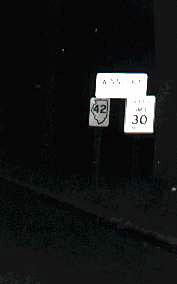 Illinois State Highway 42 sign.