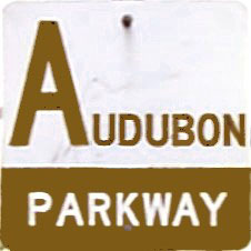 Kentucky Audubon Parkway sign.