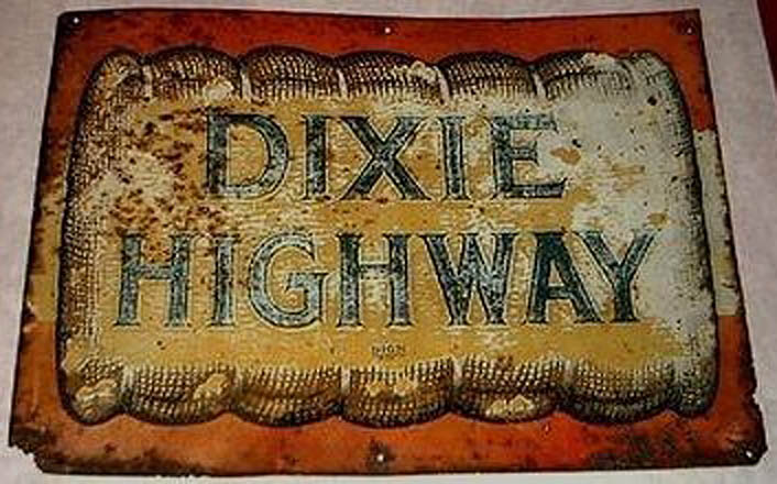 Michigan Dixie Highway sign.