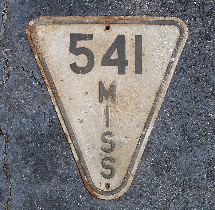 Mississippi State Highway 541 sign.