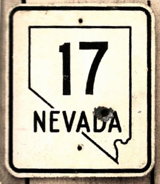 Nevada State Highway 17 sign.