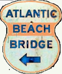 New York Atlantic Beach Bridge sign.