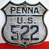 U. S. highway 522 thumbnail PA19385221