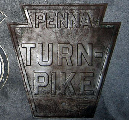Pennsylvania Pennsylvania Turnpike sign.