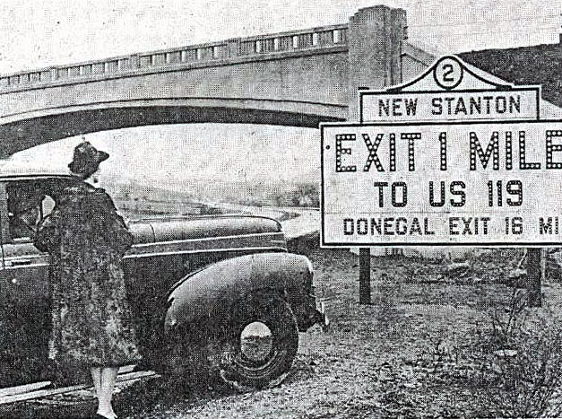 Pennsylvania U.S. Highway 119 sign.