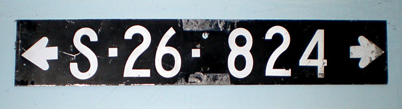 South Carolina State Highway 824 sign.