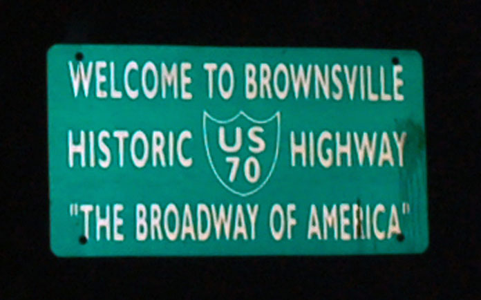 Tennessee U.S. Highway 70 sign.