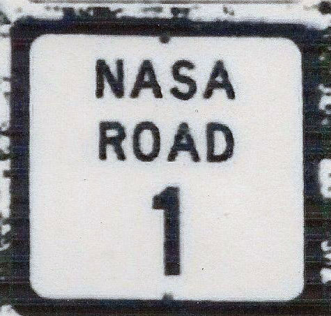 Texas NASA road 1 sign.