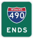 Interstate 490 Ends