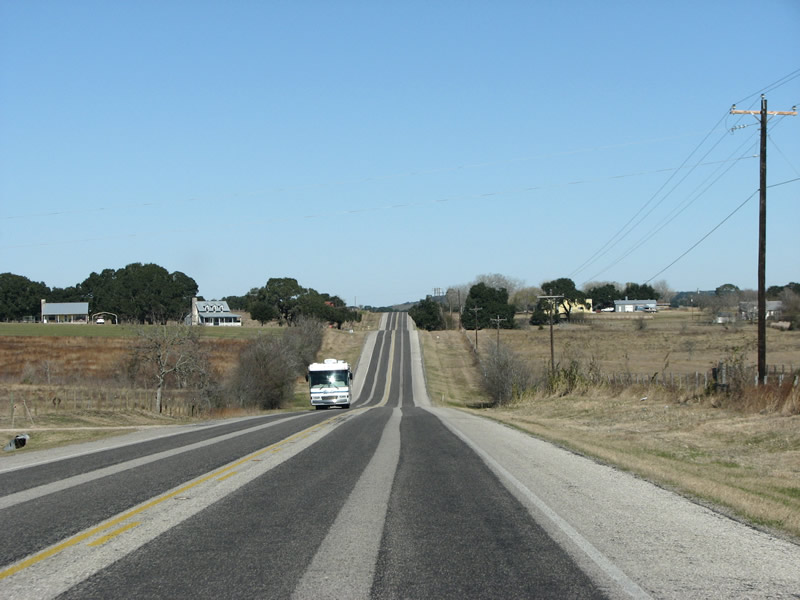Texas @ AARoads - U.S. Highway 77 North (Victoria to La Grange)