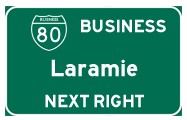 Go to Business Loop I-80 Laramie