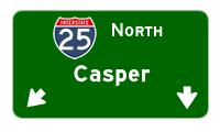 Continue north to Casper