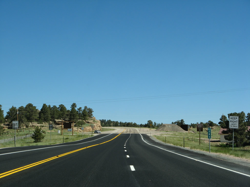 Wyoming AARoads U S Highway 287