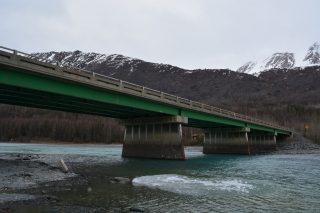 SR 1 (Sterling Highway) crossing the Kenai River