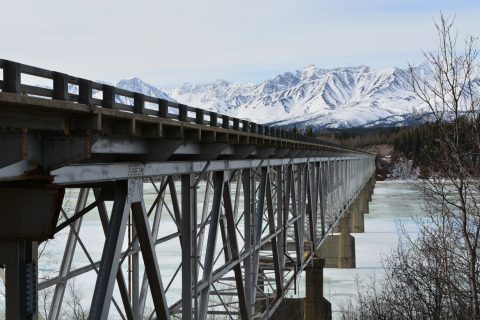 Robertson Bridge Bridge over the north banks of the river