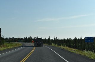 SR 1/4 (Richardson Highway) separate north at forthcoming Gakona Junction.