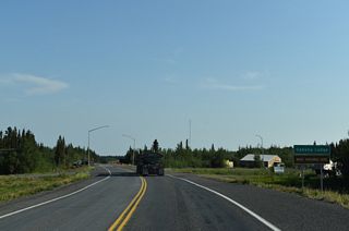 Gakona Lodge is two miles to the east of SR 4 (Richardson Highway) along SR 1 (Tok Cutoff Highway) adjacent to the Gakona River.