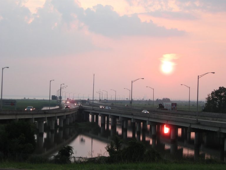 I-10 Mobile Bayway at Spanish Fort and Daphne, Alabama