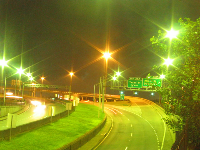 I-10 west of the Wallace Tunnel in Mobile, AL