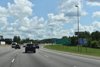 Referenced as Airport Boulevard on Exit 129 guide signs, Messer Airport Highway joins I-20/59 with Birmingham-Shuttlesworth International Airport (BHM). The Southern Museum of Flight is located east of the airport at 73th Street N and 43th Avenue N.