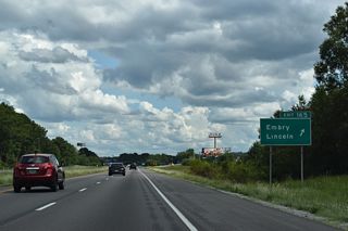 Embry Crossroads is the area of Lincoln along Stemly Road at CR 354 (McCraig Road) and Stemly Road adjacent to Exit 165. I-20 enters the city limits of Lincoln ahead of Exit 165 and remains in the municipality to Airport Road, ahead of Exit 173.