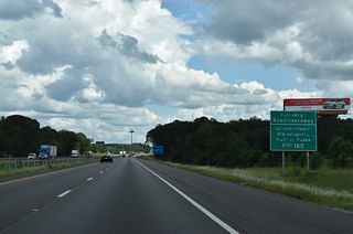 Exit 168 provides one of two access points from I-20 for Talladega Superspeedway and the International Motorsports Hall of Fame. Home to two NASCAR Sprint Cup events and other stock car races, the track was constructed in 1968-89 at the site of former Anniston Air Force Base. The first race at the 2,000-acre site took place on September 13, 1969 (Talladega Superspeedway, 2012).