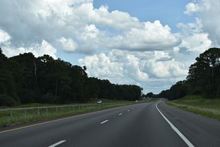 Interstate 20 east passes between Dry Valley and Echo Hills in Lincoln.