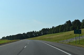 Beyond their separation, U.S. 43 travels east through the town of Gu-Win en route to Winfield.