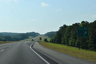 CR 45 provides part of a route north from I-22 to Pearces Mill and Brinn via SR 253. There is no direct access to SR 253 from the freeway.