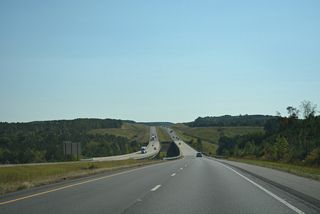 Spanning the New River along I-22/U.S. 78 east.