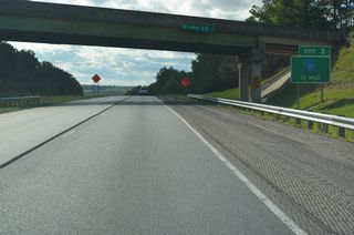 CR 33 ties into CR 11, 0.75 miles north of Interstate 22. CR 11 leads north toward Shotsville.
