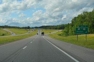 Following the original alignment of U.S. 78, Marion County Route 94 extends west from SR 74 and Exit 7 to Bexar and the Mississippi state line.