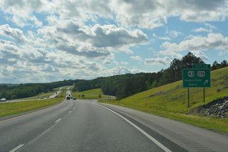U.S. 43/278 serve Guin, eight miles to the south and the Marion County seat of Hamilton, centered five miles to the north.