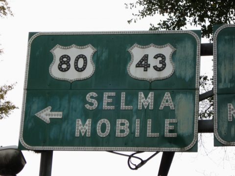 U.S. 43 south at U.S. 80 - Demopolis, AL - 2009