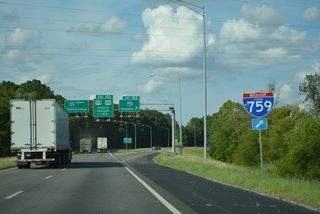 Opened in 1986, the Gadsden Spur provides a high speed route between Interstate 59 and Gadsden south of the central business district.