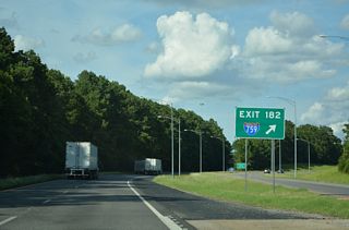 Ramp stubs present at the interchange allude to a proposed westward extension to U.S. 278/431 at Attala. The overpass taking I-759 east above I-59 includes space allocated for an unbuilt loop ramp to I-759 west.