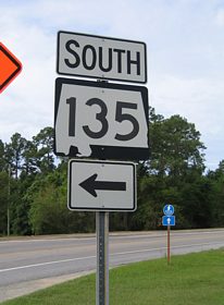 Maintenance of SR 135 was transferred from the Alabama Department of Transportation (ALDOT) to the Alabama Department of Conservation and Natural Resources on November 18, 2016. SR 135 was named to State Park Road.