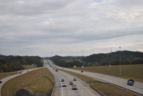 I-459 at the exchange with I-65 near Patton Chapel, AL