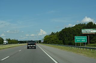 U.S. 411 leads north from forthcoming Exit 4 B to Downtown Gadsden.