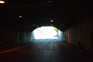 The three-lane tunnel for 5th Avenue N was completed in 1907.