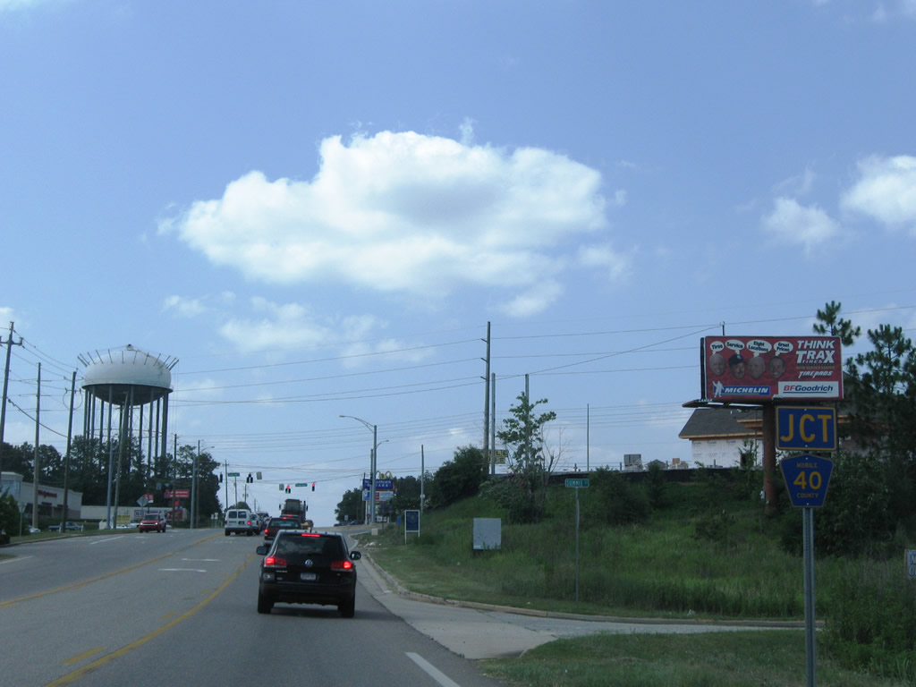 Mobile County Road 31 Schillinger Road Aaroads Alabama