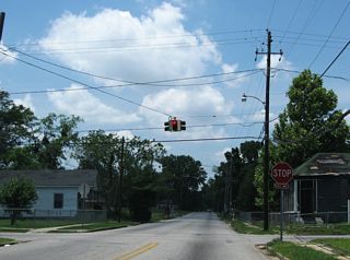 Congress Street west at the intersection with Kennedy Street.